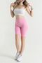 Women's Knee Length Push up Sports Shorts Leggings - 3