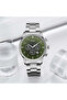 Men's Stainless Steel Watch, Gradient Green Dial | Trn43mm - 6