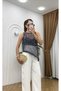 Sequin Asymmetrical Cut Sleeveless Blouse - 2