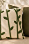 Punch Embroidered 2-Piece Throw Pillow Cover Set |   Zippered 42X42 cm |   Modern Sofa Cushion |   Patterned, Decorative - 3