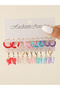 Set Of 10 - Beaded and Butterfly Hoop Earrings - 5