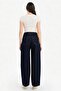 100% Cotton Barrel Fit High Waist Jean Pants G1406Ax25Wn - 5