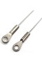 Pack of 100 Galvanized Steel Wire Rope Slings with Zinc Head, Heavy-Duty Safety Cable Assemblies for Lifting, Rigging, Construction & Industrial Use - 4