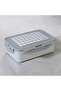 Water Bottle and Lunch Box Set - Checkered - Gray - 5