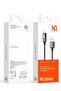 CA3140 Auto Power Off Lightning Cable IOS Devices Transparent Data Cable 1.2m - 2
