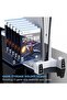 Multi-Function Game Console Charging Station with Cooling Fan, Dual Controller Charger, Game Disc Storage, Headset Holder, RGB LED Light & USB Hub for Disc & Digital Edition Consoles - 2