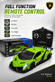 Lamborghini Veneno 1:14 Scale Remote Control Car – Lime Green R/C Supercar with Working Lights, Full Function Forward/Reverse & Left/Right Steering, Remote Controller, 6+ Years - 6