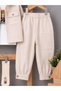 4-Piece Baby Boy/Child Set with Gabardine Safari Socks, Digital Teddy Bear Print, Button and Pocket Details - 5