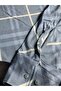 Long Sleeve Plaid Cotton Tencel Fabric Full Lycra Shirt - 6