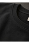 Men's Regular Fit Waffle Fabric Basic Crew Neck Long Sleeve Sweatshirt - 4