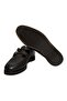 Brown Laceless Genuine Leather Men's Shoes - 3