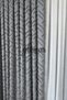New Season Tassel Detailed Gray Color Background Curtain Sik Pi̇le Suitable for Every Room, Ready to Use with Cornice - 3