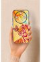 Honor Magic 8 Lite Compatible Tiger of the Sun Patterned Silicone Case