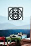 3 Piece Mandala Wall Decoration Ornament Wooden Decorative Painting - 4