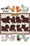 Wooden Turkish Farm Animals+forest Animals-vegetables-figures Set of 4 Educational-tutorial Puzzle - 3