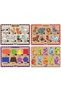 Wooden Turkish Farm Animal.+forest Animal.-shapes-numbers Set of 4 Educational-tutorial Puzzle - 2
