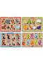 Wooden French Forest Animals-vegetables-professions-numbers Set of 4 Educational-tutorial Puzzle - 2