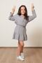 Lambert Muslin Girl's Skirt Gray