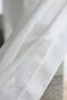 Natural Linen Look Off-White Tulle Curtain (No Pleats) - 5