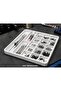 Multi-Purpose Compartmentalized Organizer Box Screw Organizer Electronic Parts Storage Box Repair Kit Box 18 cm