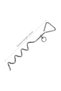 10 Meter Dog Garden Tie-Out Rope Set Steel Rope + 42 cm Spiral Stake (8mm Thickness) - 4