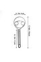 Professional Stainless Steel Danish Dough Whisk - 4