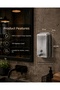 1000 Cc Stainless Steel Liquid Soap Dispenser Wall Mounted Hotel Cafe Restaurant Type Metal Soap Dispenser