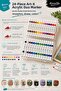 24-Piece Art-X Acrylic Duo Marker Set with Carrying Case - 3