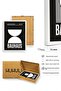 White Wooden Framed 3-Piece Bauhaus Painting Huhu522 - Triple Painting Set White Frame - 2