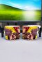 كوب سيراميك فاخر مطبوع عليه Borderlands (قطعة واحدة) على شكل حرف T بمقبض أسود خاص بمقبض مموج V5T - 2