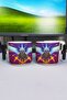 كوب سيراميك فاخر مطبوع من Ultrakill (قطعة واحدة) بمقبض أسود خاص على شكل حرف T بمقبض مموج V2T - 2