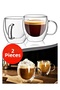 Double Glazed Coffee-Tea Cup with 2 Layers