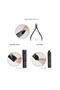 Manicure And Pedicure Nail Set Tweezers File Multifunctional With Professional Bag - 7