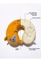 Children's Visco Travel Neck Pillow - Orthopedic Memory Foam Fun Animal Figure Sleeping Companion - 3