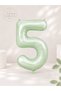 5 Number Foil Balloons 34 Inch 76 cm Retro Green |   Helium Compatible Birthday Balloon Party Decoration