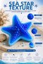 Sea Star Decorative Scented Soap Sea Breeze Bathroom Living Room Office Decor 12X12 cm Blue Color - 6