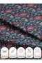 100% Cotton Satin Fabric 100X155 cm Digital Printed for Sewing Patchwork Hobby and Handicrafts - 7