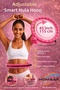 Adjustable Smart Hula Hoop Waist Slimming Exercise Circle Red 24 Pieces Fitness