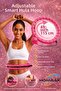 Adjustable Smart Hula Hoop Waist Slimming Exercise Circle Red 24 Pieces Fitness