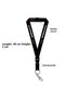 Lanyard "Pilot in Command Broveli" Black - 7