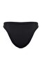 Black High Leg High Waist Brazilian Bikini Bottom Tbess26Ba00021 - 5