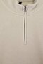 Gray Regular/Normal Cut High-Neck Brushed Thessaloniki Soft Buttoned Sweatshirt Tmnaw27Sw00017 - 7