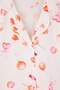 Ecru Heart Patterned Shirt Collar Knitted Large Size Pajama Set Tbbss26Ai00054 - 6