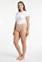 4-Piece Women's Bato Panties Plus Size High Waist with Lace Sides - 2