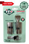 Lock 68 mm Twin Cylinder Barrel Set with Traps - Reciprocating Opening - Steel Door Lock - 2
