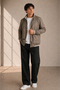 Men's Mock Neck Spring Windbreaker