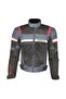 Motorcycle Coat 4 Seasons Maxdura Fabric Mesh Multi-Function Pockets Motor Coat Rature Blue