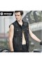 Motorcycle Denim Vest Durable Jeans Denim Fabric 3d Back Protection Chopper Motor Vest - 2