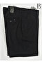 Relaxed Fit Classic Cotton Linen Black Dad Men's Trousers - 4