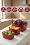 Selka Lavin 3-Piece Closet Organizer Claret Red (2-4-7 Lt.)